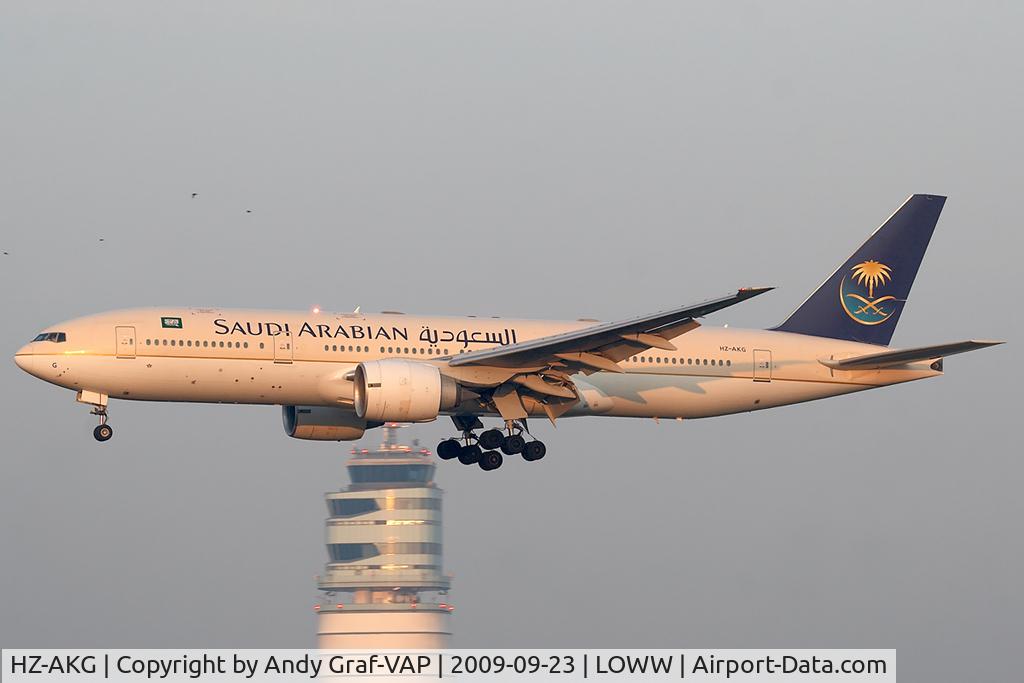 HZ-AKG, 1998 Boeing 777-268/ER C/N 28350, Saudi Arabian 777-200