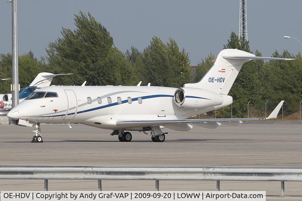 OE-HDV, 2009 Bombardier Challenger 300 (BD-100-1A10) C/N 20261, BD-100