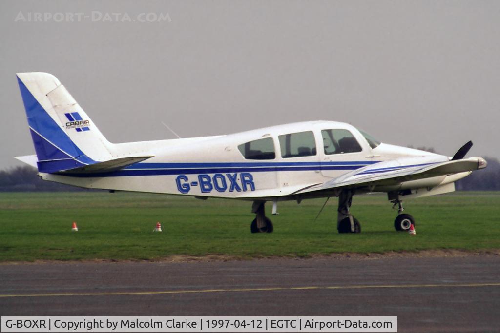G-BOXR, 1978 Grumman American GA-7 Cougar C/N GA7-0059, Grumman American GA-7 Cougar at Cranfield Airfield in 1997.