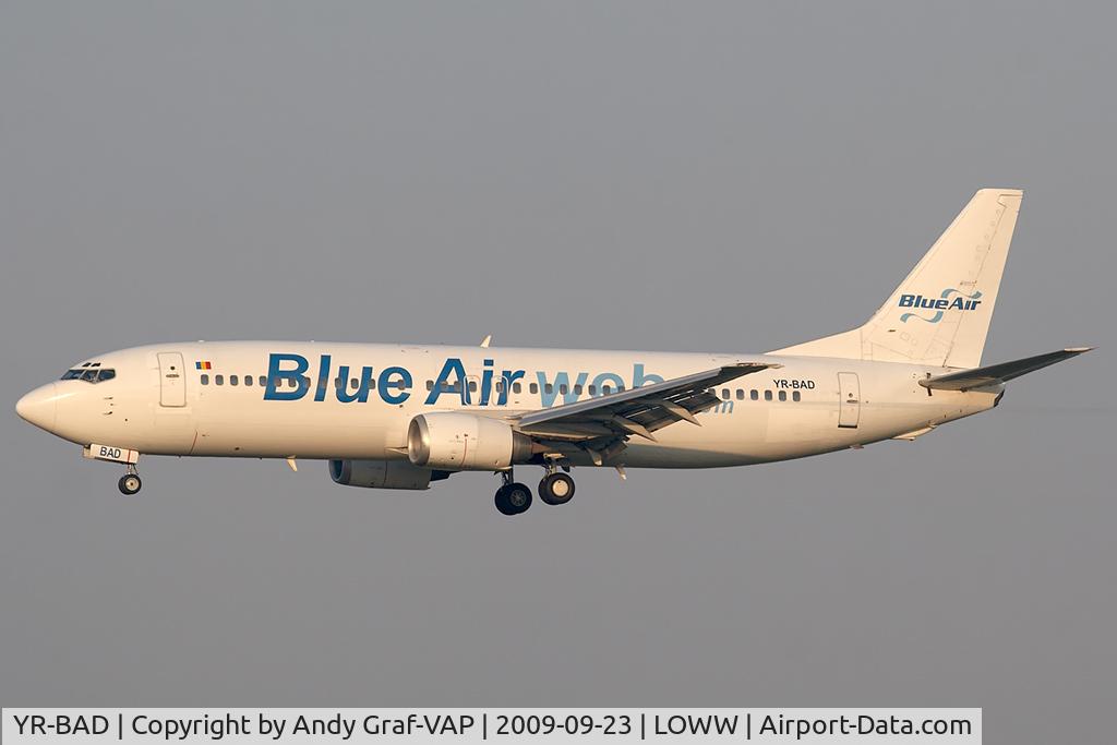 YR-BAD, 1992 Boeing 737-4C9 C/N 25429, Blueair 737-400