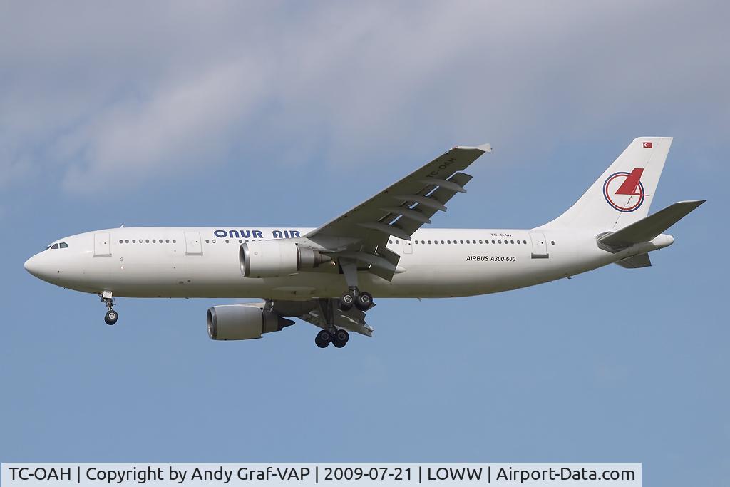 TC-OAH, 1991 Airbus A300B4-600R C/N 584, Onur Air A300-600