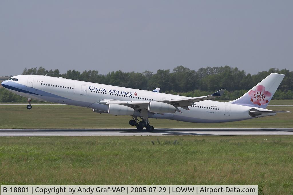 B-18801, 2001 Airbus A340-313 C/N 402, China Airlines A340-300