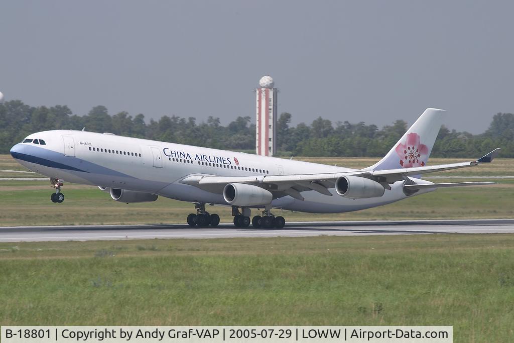 B-18801, 2001 Airbus A340-313 C/N 402, China Airlines A340-300