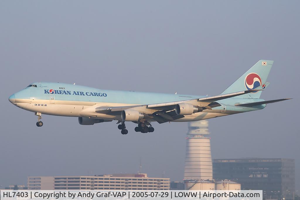HL7403, 1998 Boeing 747-4B5F/SCD C/N 26408, Korean Air Cargo 747-400