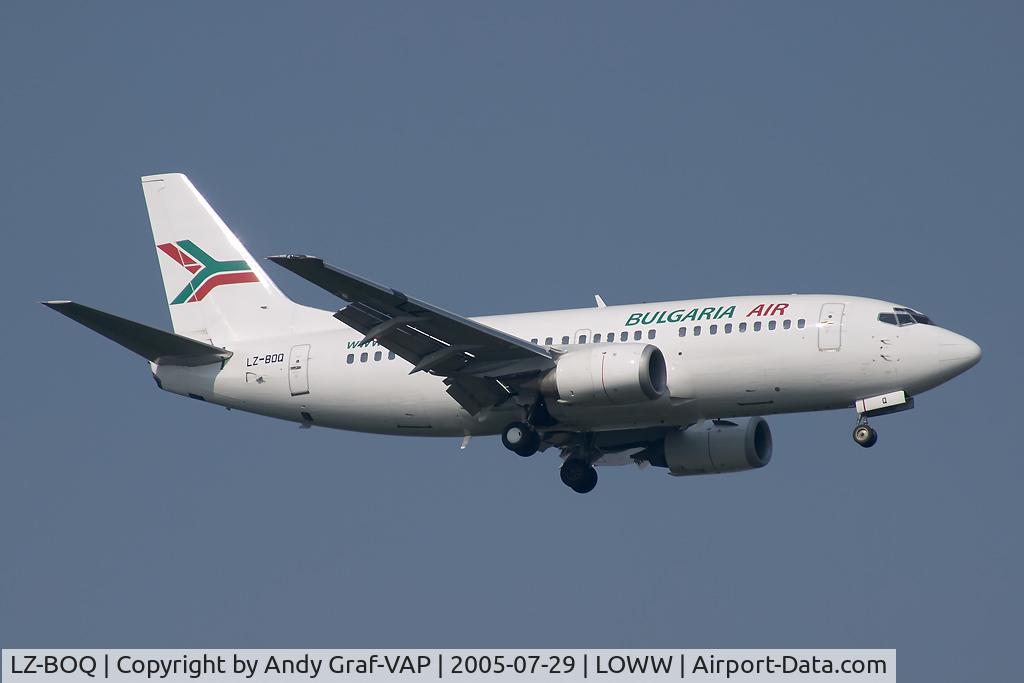 LZ-BOQ, 1992 Boeing 737-522 C/N 26687, Bulgaria Air 737-500