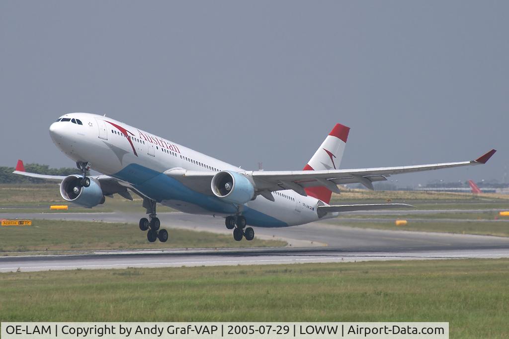 OE-LAM, 1998 Airbus A330-223 C/N 223, Austrian Airlines A330-200