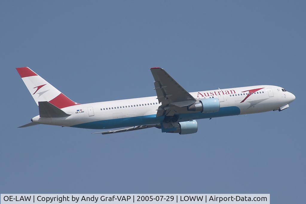 OE-LAW, 1992 Boeing 767-3Z9/ER C/N 26417, Austrian Airlines 767-300