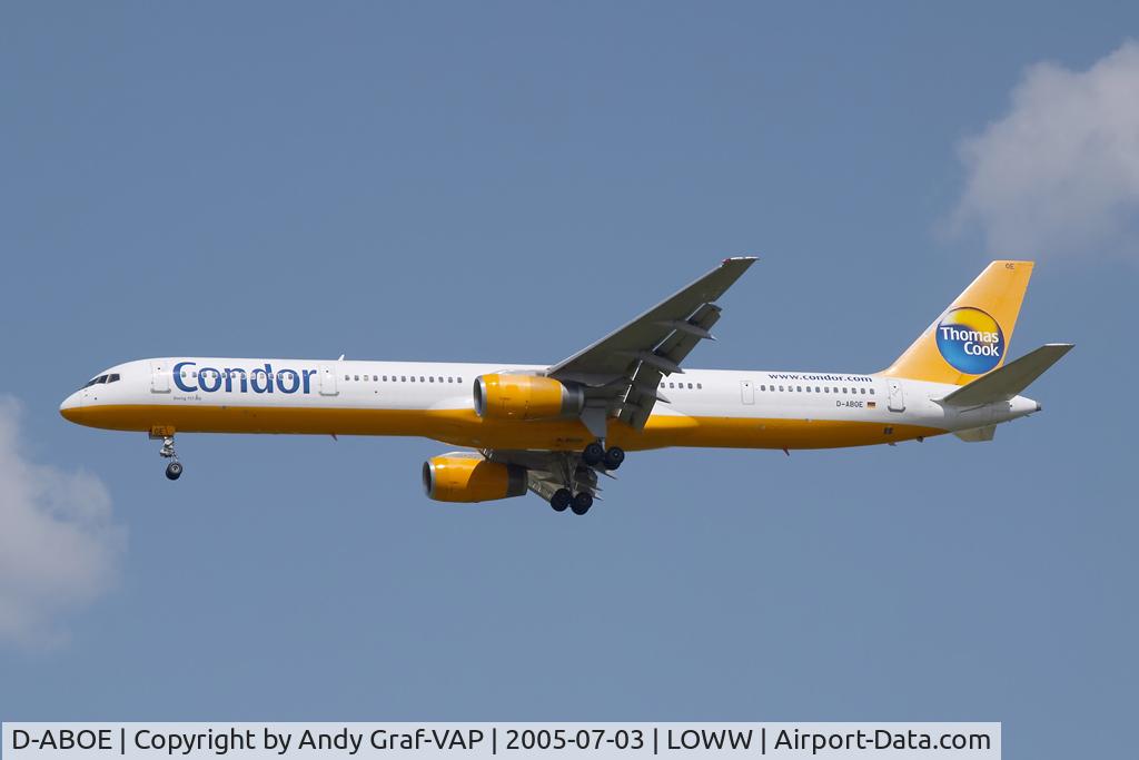 D-ABOE, 1999 Boeing 757-330 C/N 29012, Condor 757-300