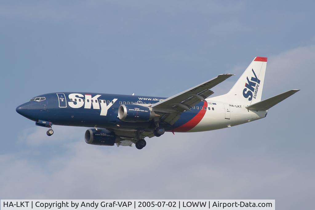 HA-LKT, 1998 Boeing 737-33V C/N 29335, Skyeurope Hungary 737-300