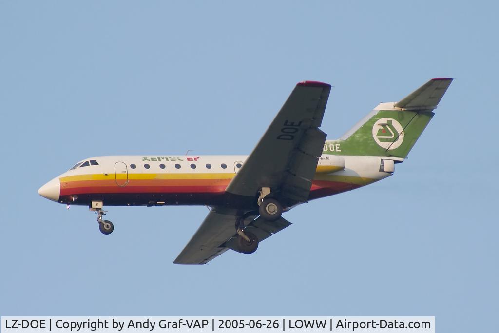 LZ-DOE, Yakovlev Yak-40 C/N 9521441, Hemusair Y40