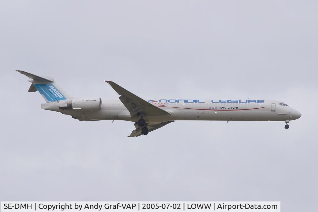 SE-DMH, 1997 McDonnell Douglas MD-90-30 C/N 53543, Nordic Leisure MD90