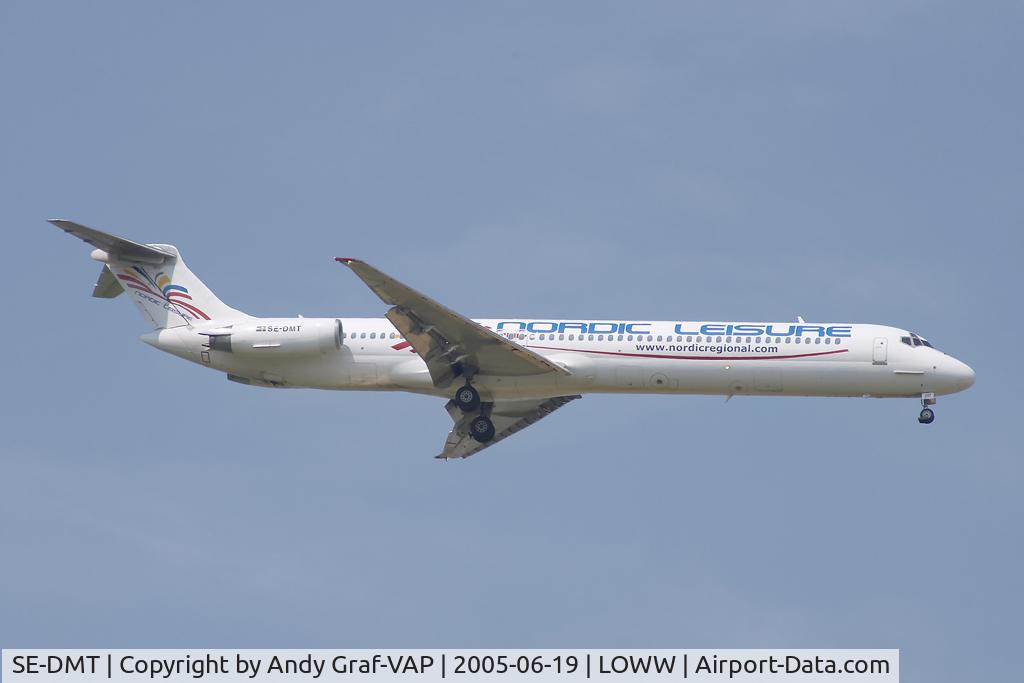 SE-DMT, 1980 McDonnell Douglas MD-81 (DC-9-81) C/N 48003, Nordic Leisure MD80