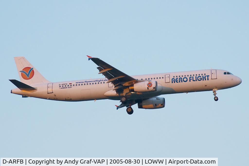D-ARFB, 2000 Airbus A321-231 C/N 1199, Aeroflight A321