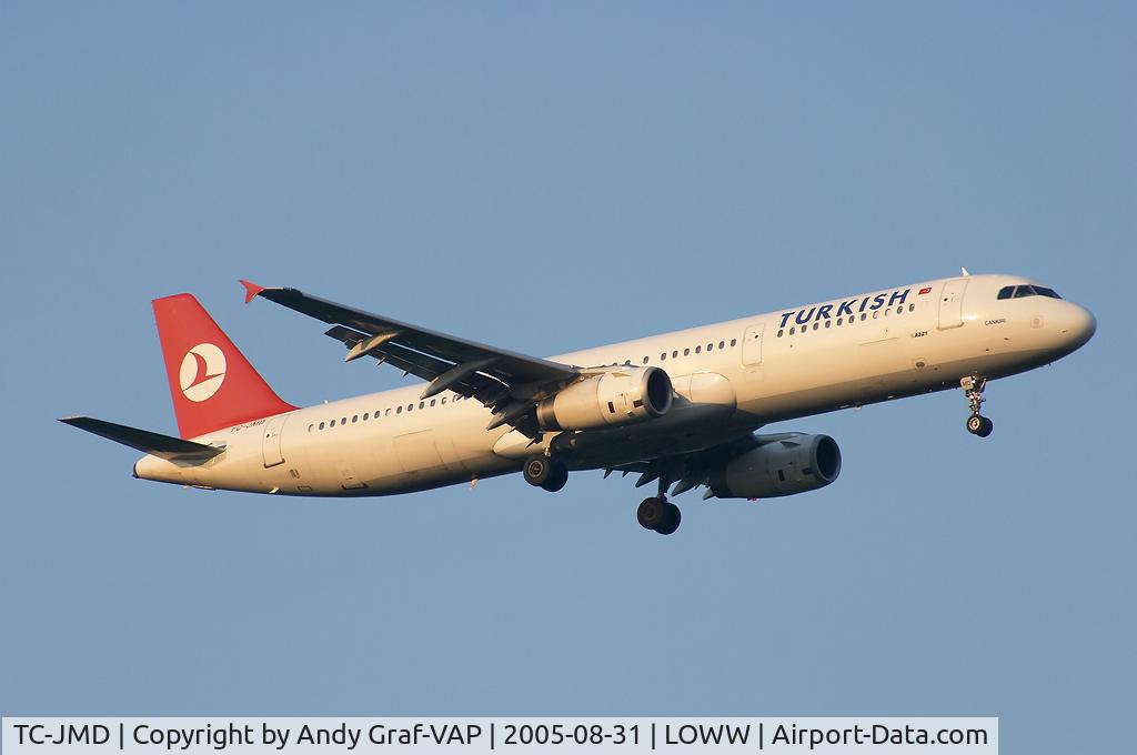 TC-JMD, 1998 Airbus A321-231 C/N 810, Turkish Airlines A321