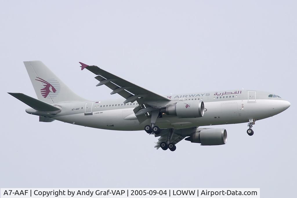A7-AAF, 1989 Airbus A310-304 C/N 473, Qatar Airways A310-300