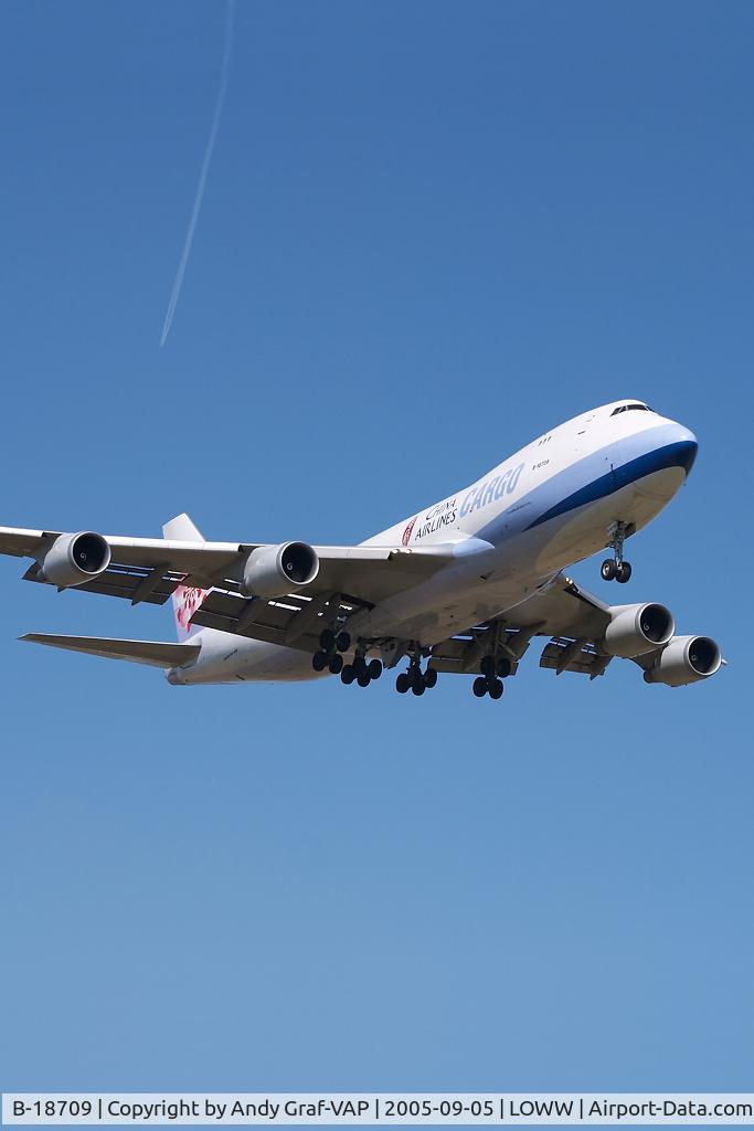 B-18709, 2002 Boeing 747-409F/SCD C/N 30766, China Airlines 747-400