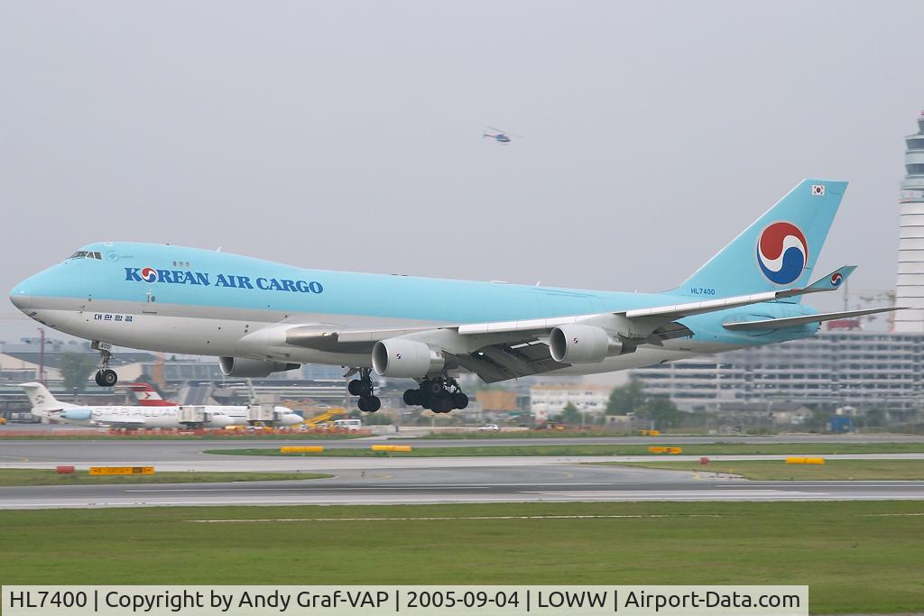 HL7400, 2001 Boeing 747-4B5F/SCD C/N 26414, Korean Air Cargo 747-400