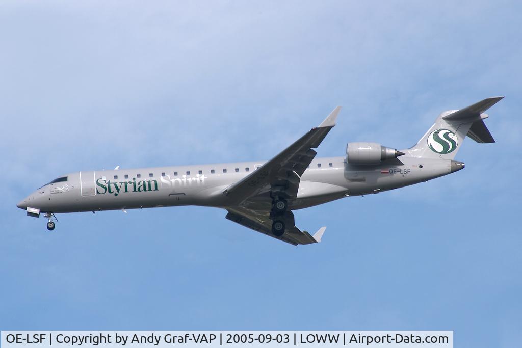OE-LSF, Bombardier CRJ-702 (CL-600-2C10) Regional Jet C/N 10217, Styrian Spirit CRJ700