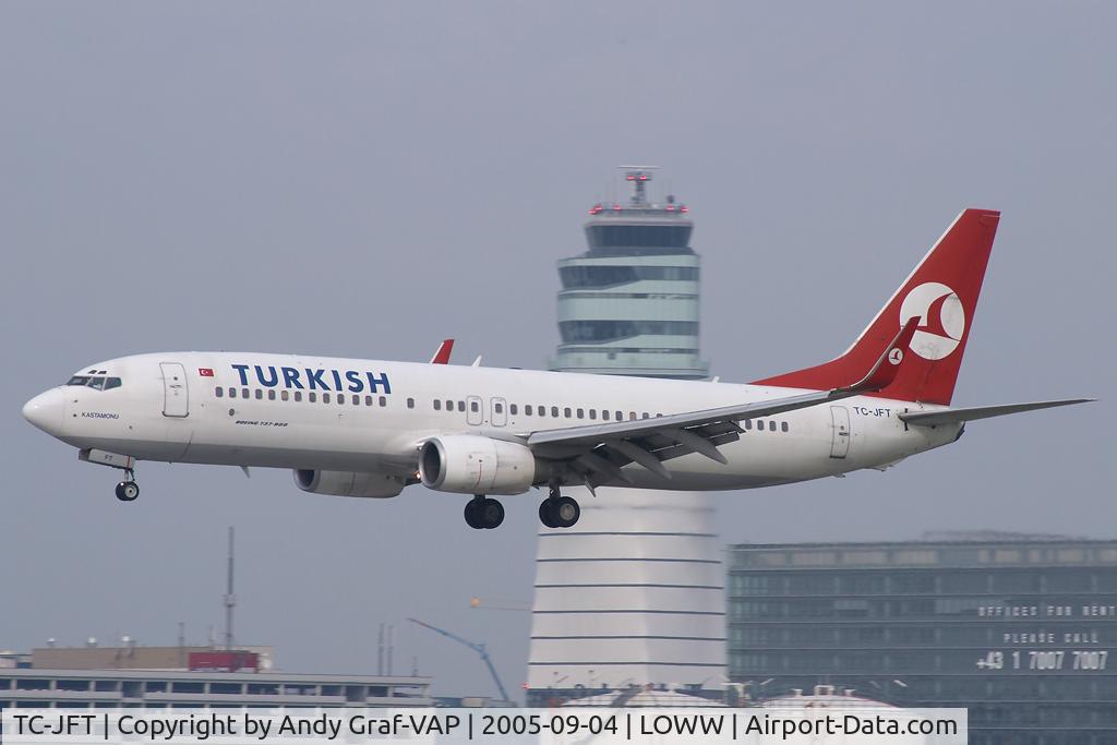 TC-JFT, 1999 Boeing 737-8F2 C/N 29780, Turkish Airlines 737-800
