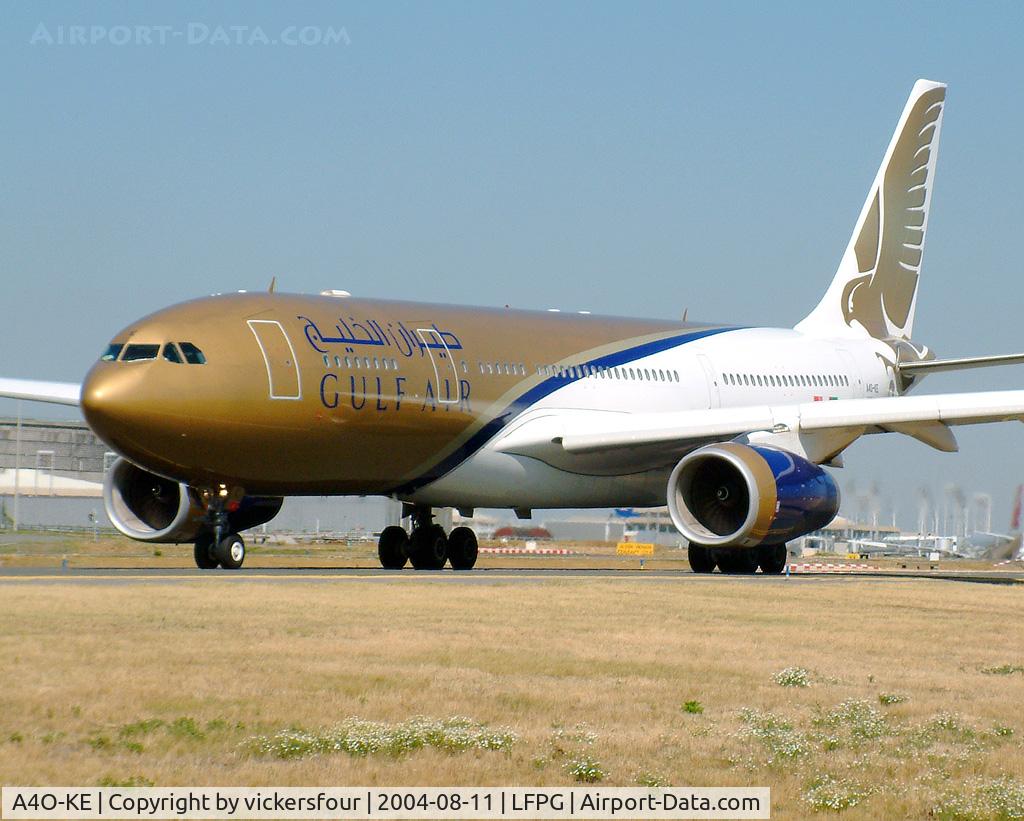 A4O-KE, 2000 Airbus A330-243 C/N 334, Gulf Air
