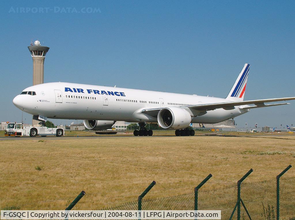 F-GSQC, 2004 Boeing 777-328/ER C/N 32727, Air France