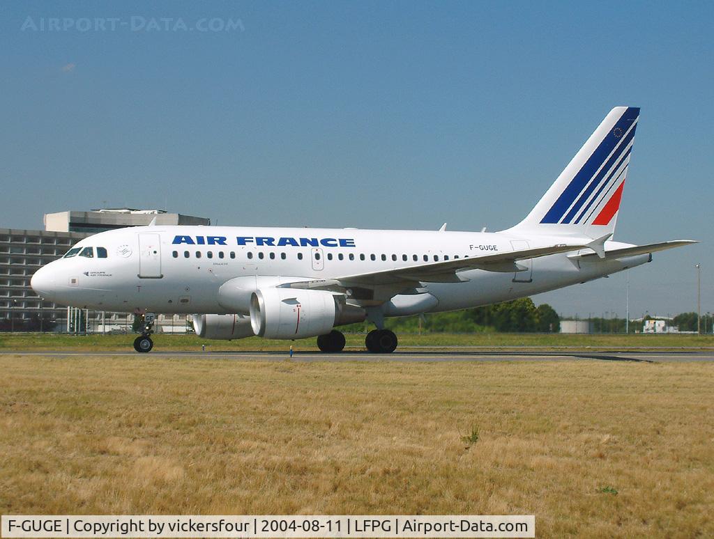 F-GUGE, 2003 Airbus A318-111 C/N 2100, Air France