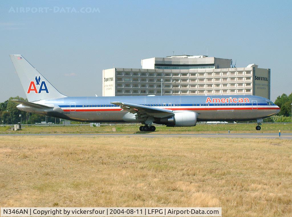 N346AN, 2003 Boeing 767-323 C/N 33085, American Airlines