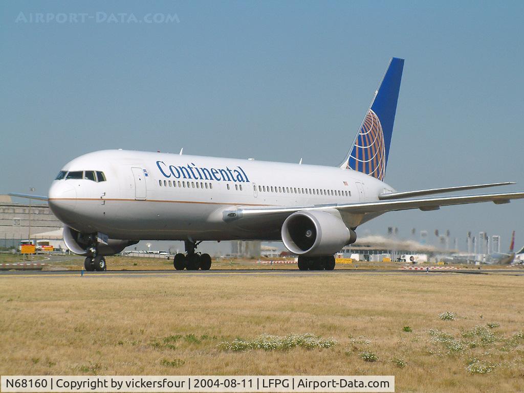 N68160, 2001 Boeing 767-224 C/N 30439, Continental Airlines