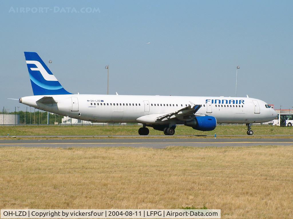 OH-LZD, 2000 Airbus A321-211 C/N 1241, Finnair