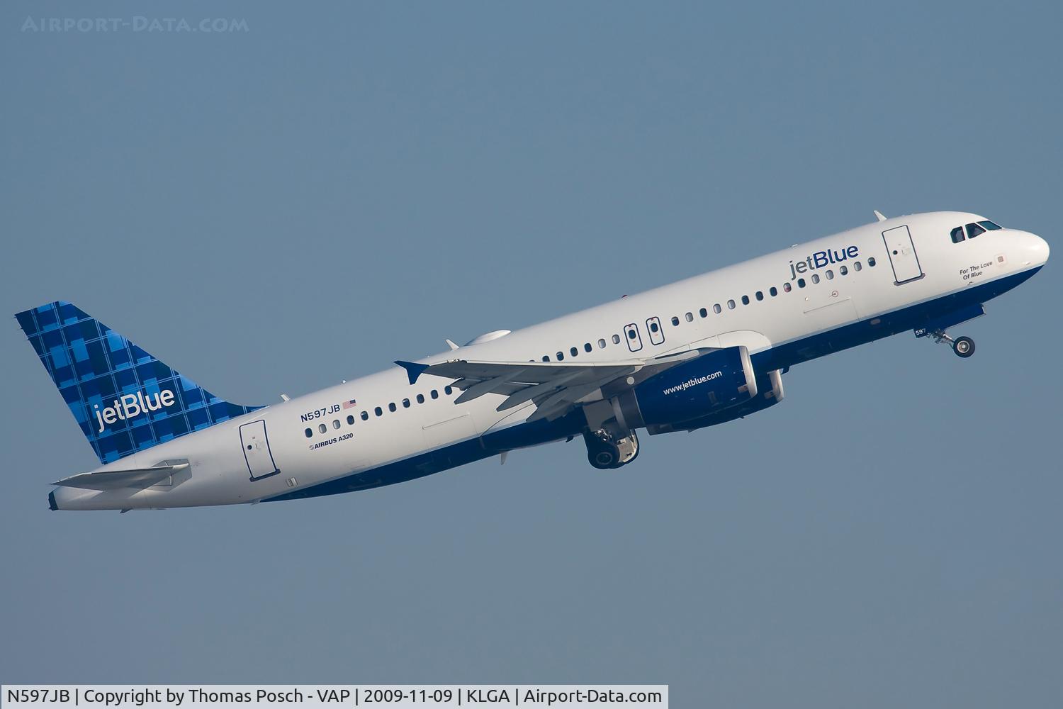N597JB, 2004 Airbus A320-232 C/N 2307, Jetblue Airways