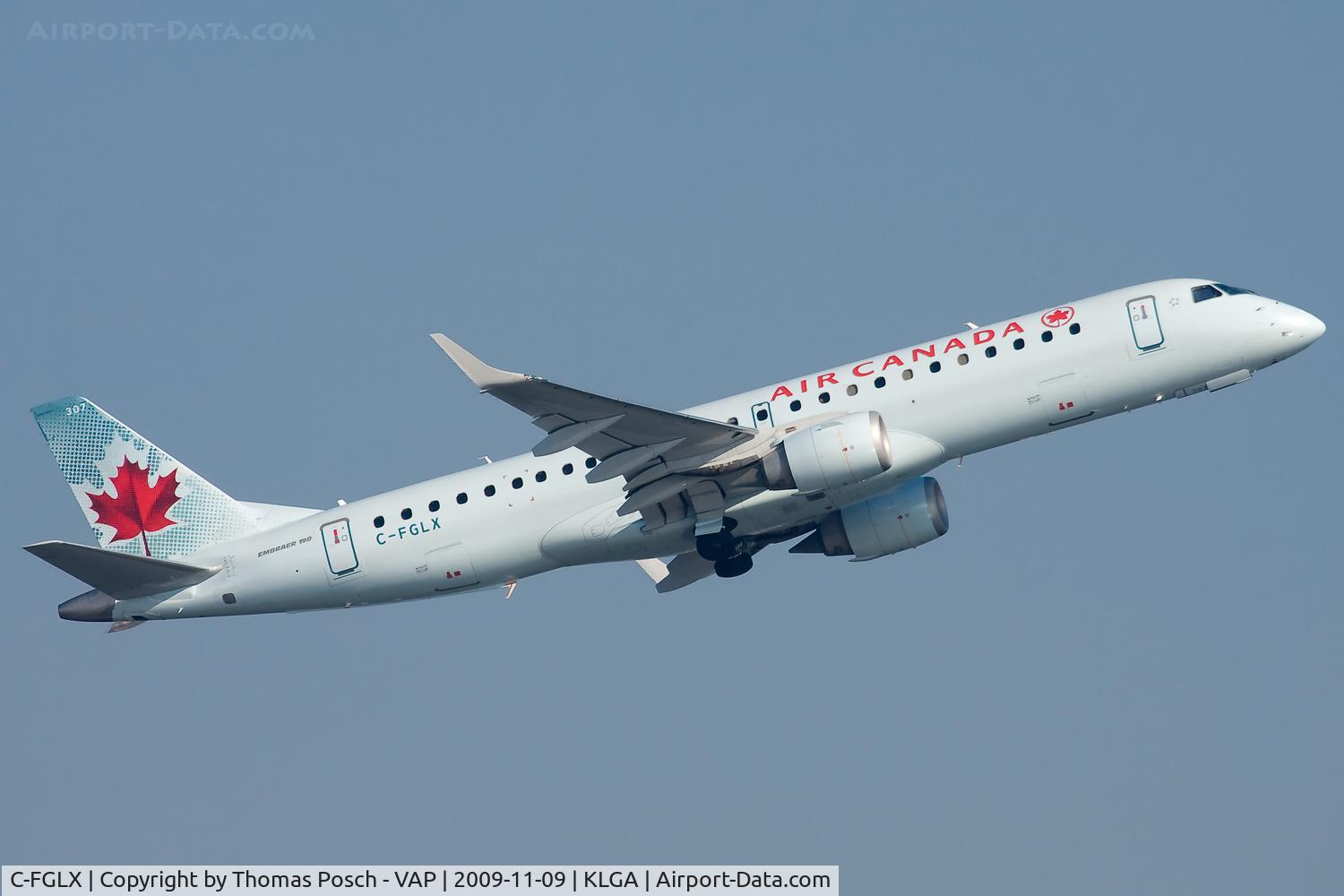 C-FGLX, 2006 Embraer 190AR (ERJ-190-100IGW) C/N 19000024, Air Canada