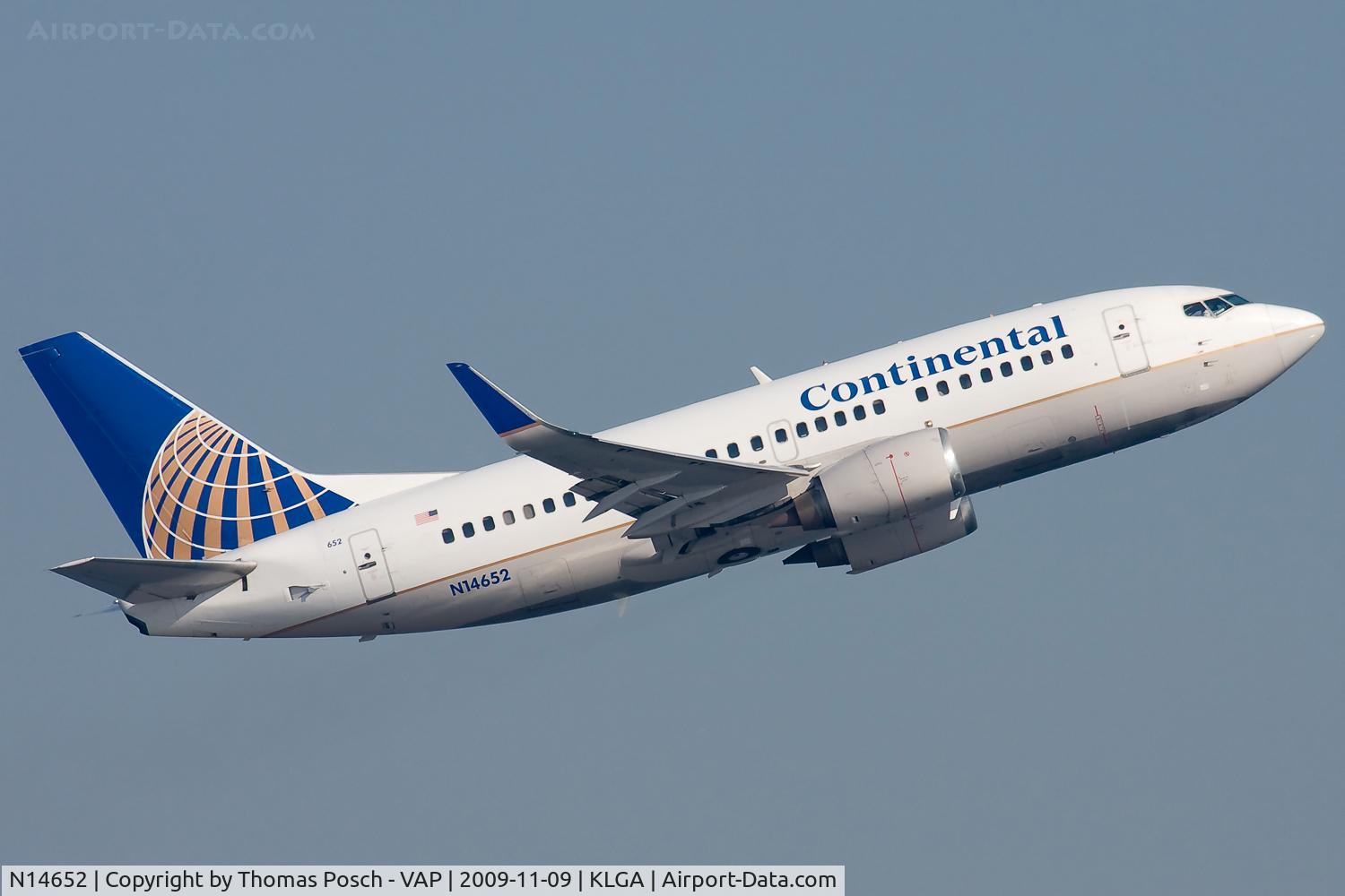 N14652, 1998 Boeing 737-524 C/N 28913, Continental Airlines
