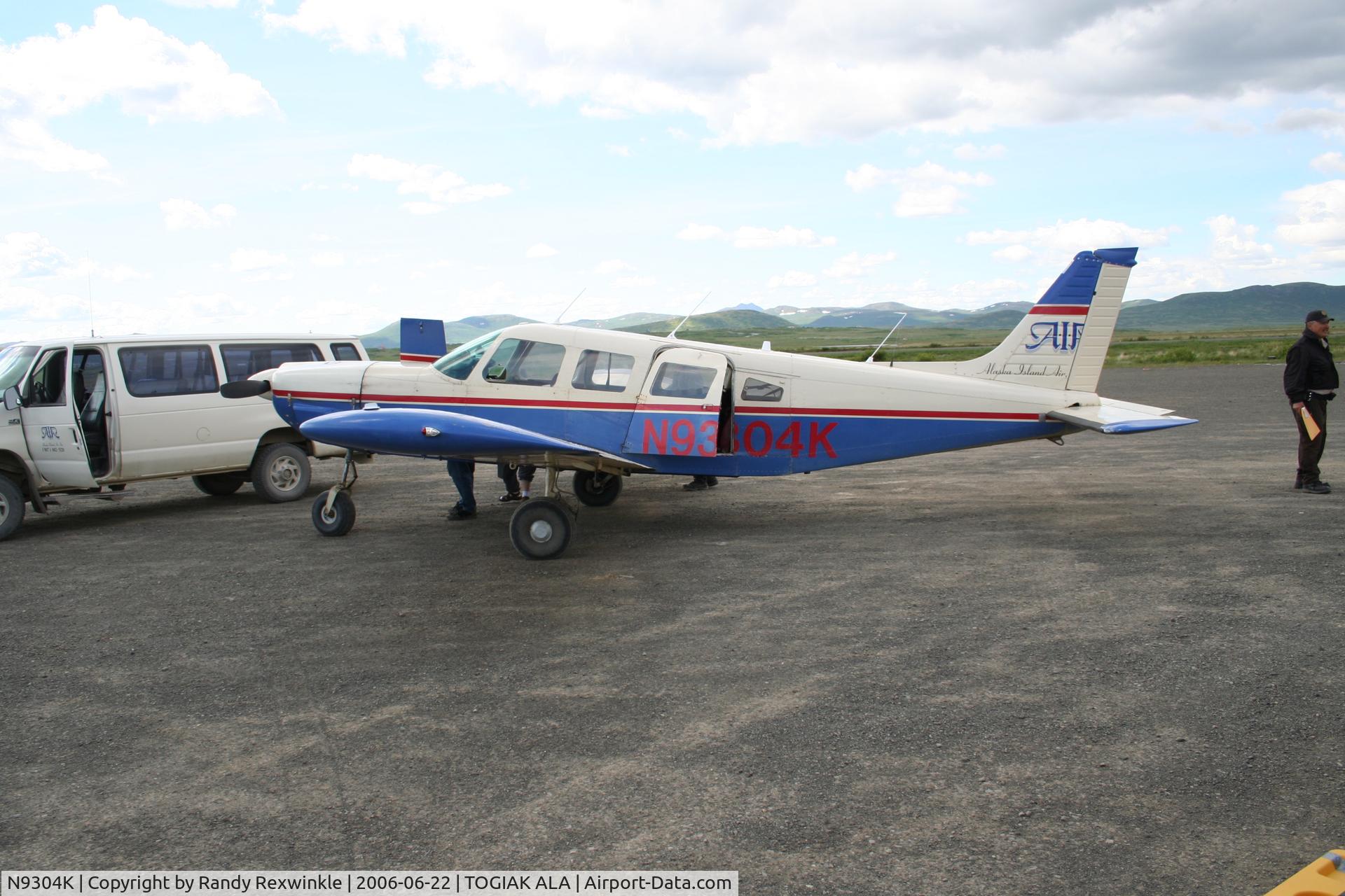 N9304K, 1976 Piper PA-32-300 Cherokee Six C/N 32-7640076, Flight from Togiak to Dillingham
