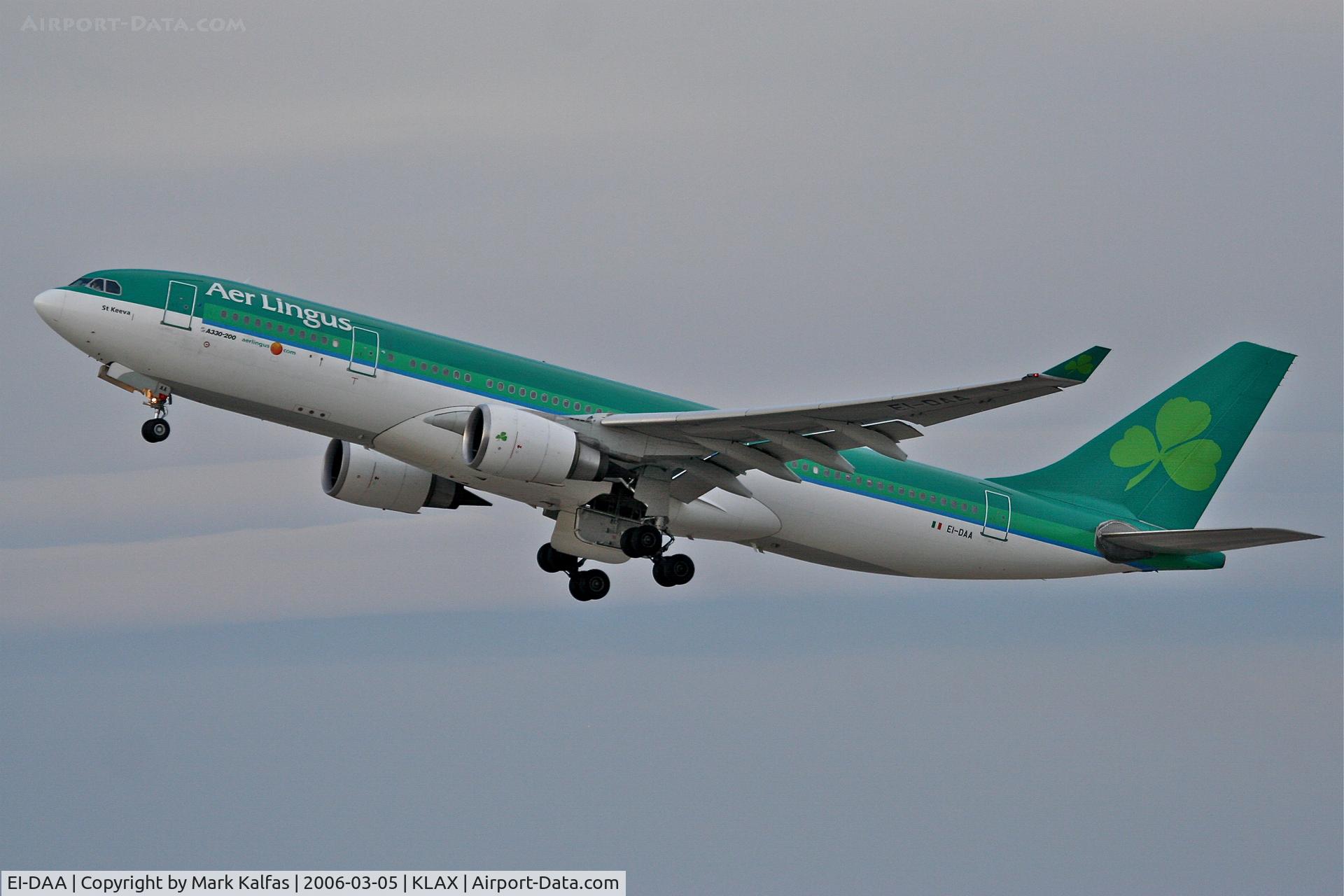 EI-DAA, 2001 Airbus A330-202 C/N 397, Aer Lingus A330-202 