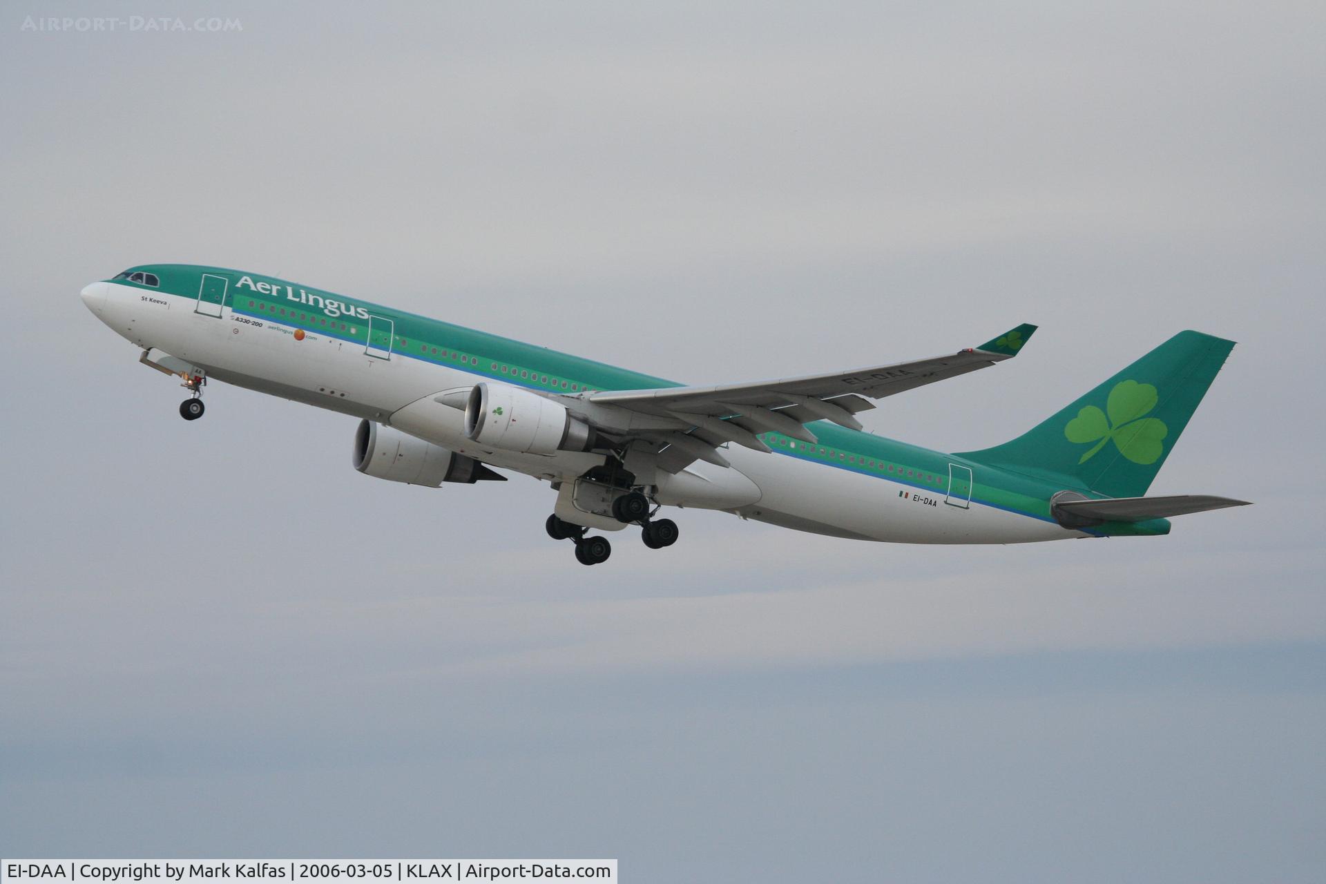 EI-DAA, 2001 Airbus A330-202 C/N 397, Aer Lingus A330-202 