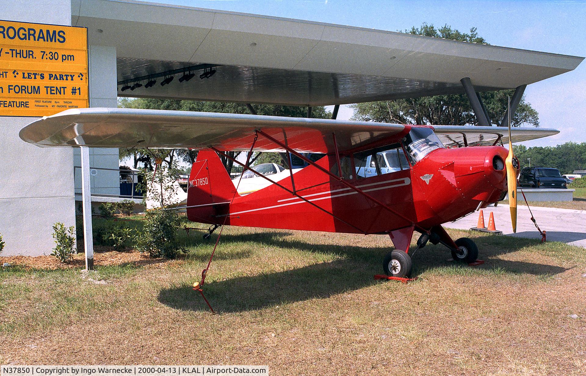 N37850, 1941 Porterfield FP-65 C/N 997, Porterfield FP-65 outside the ISAM (International Sport Aviation Museum) during Sun 'n Fun 2000, Lakeland FL