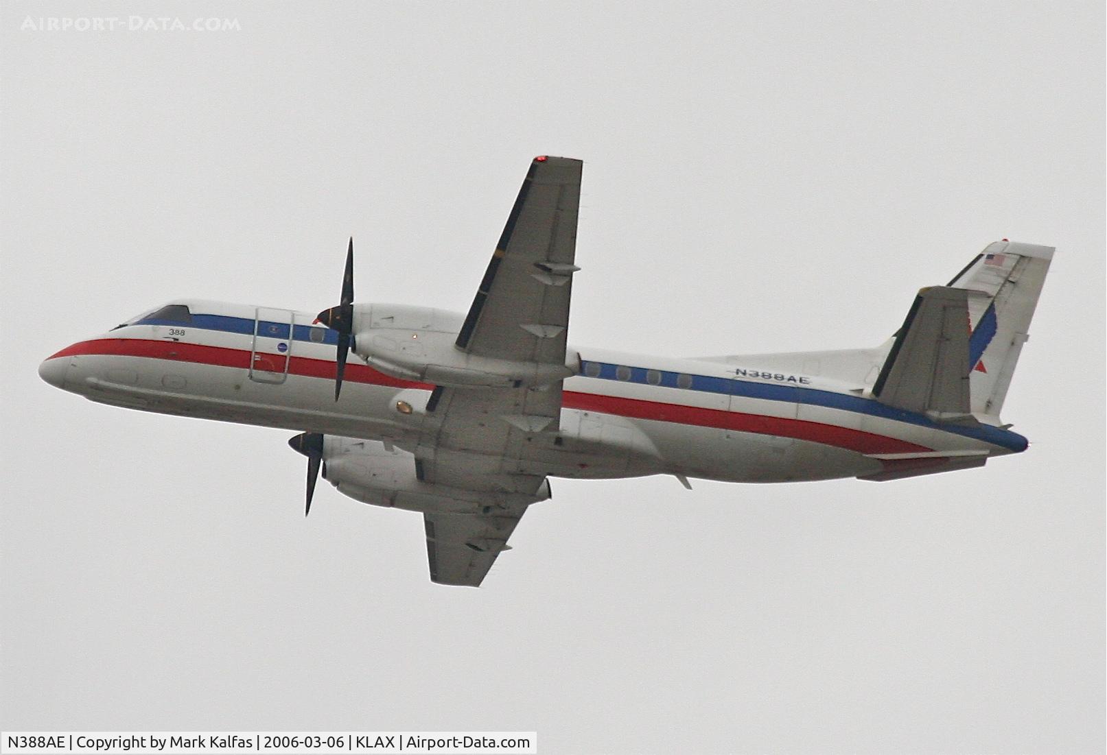 N388AE, 1996 Saab 340B C/N 340B-388, american Eagle SAAB 340B, 25R departure KLAX.