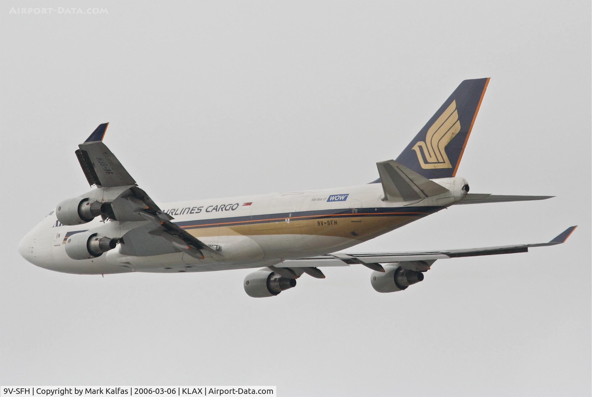 9V-SFH, 1995 Boeing 747-412F/SCD C/N 28032, Singapore Boeing 747-412F 