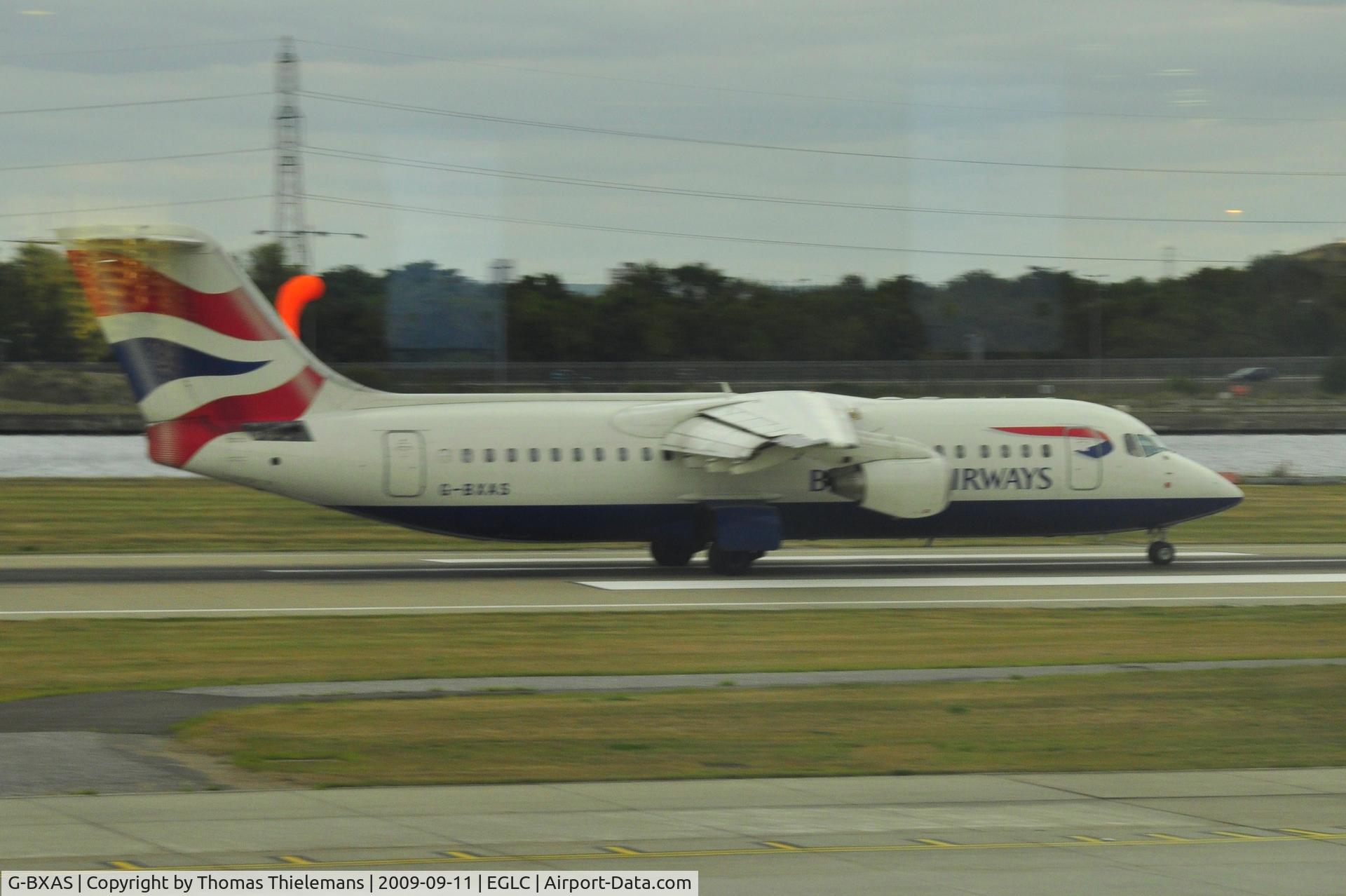 G-BXAS, 1997 British Aerospace Avro 146-RJ100 C/N E3301, /