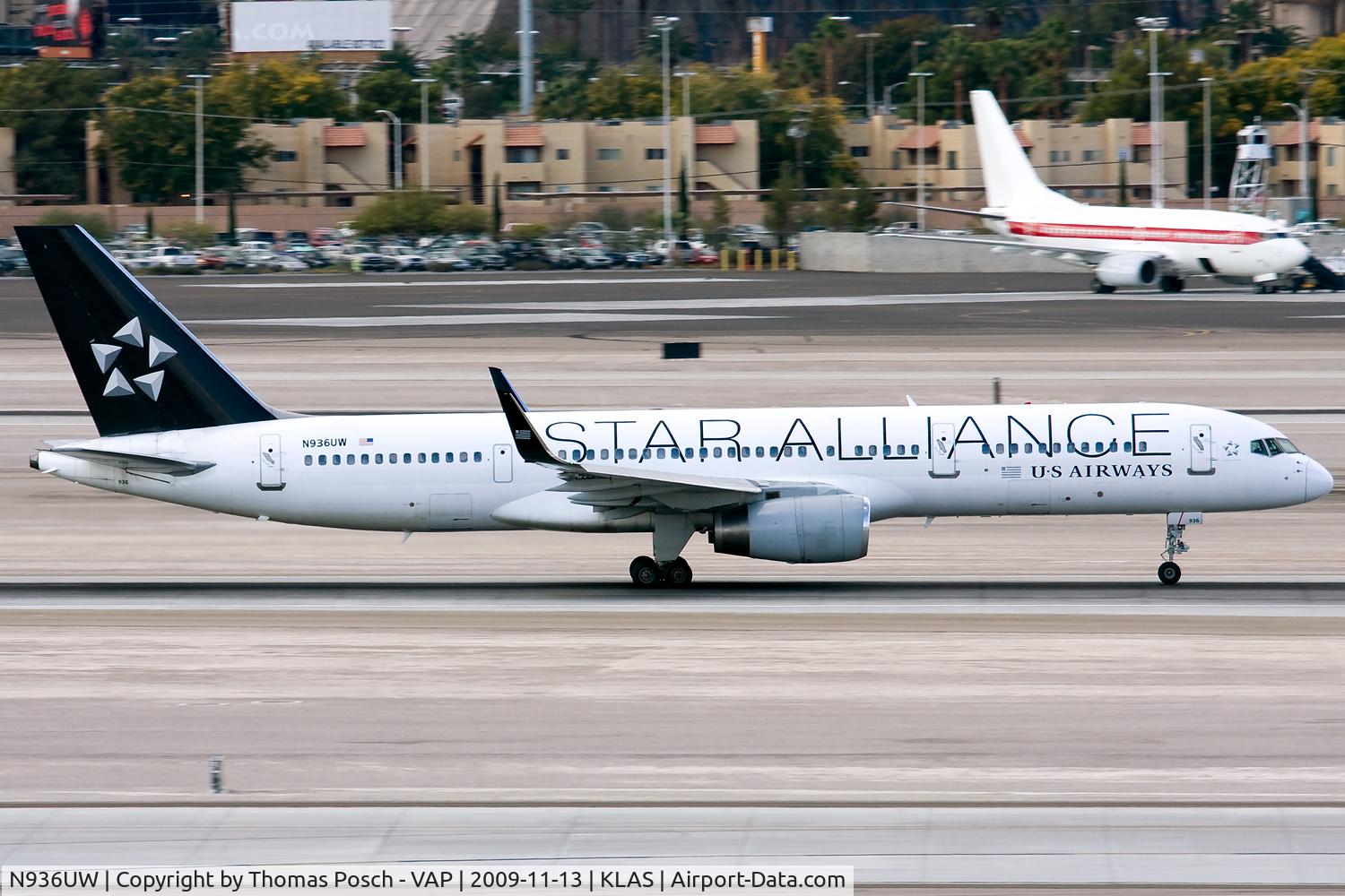 N936UW, 1994 Boeing 757-2B7 C/N 27244, US Airways