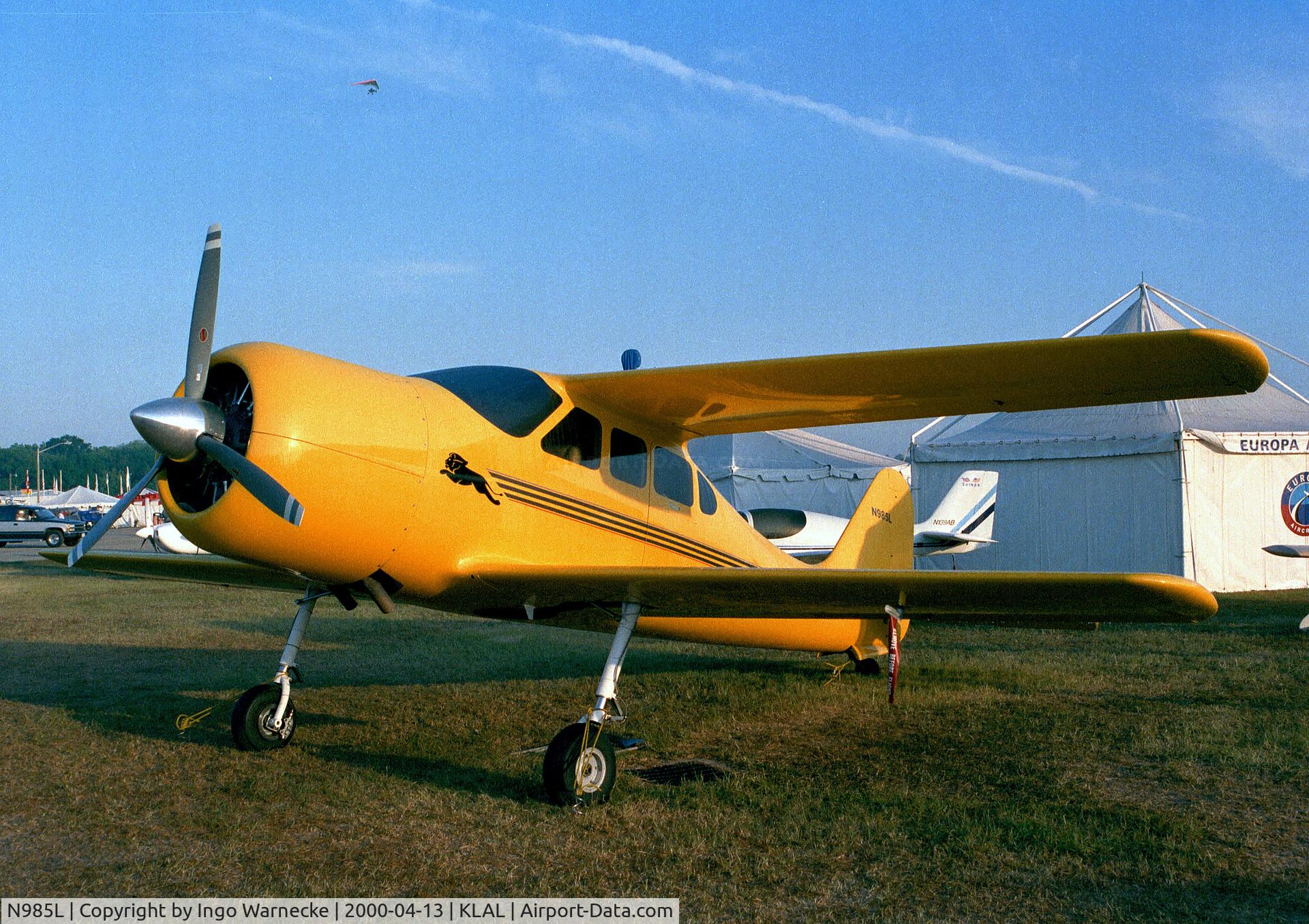 N985L, 1997 French Larry A LION HEART C/N GA-LH-001, Lion Heart (French) at 2000 Sun 'n Fun, Lakeland FL