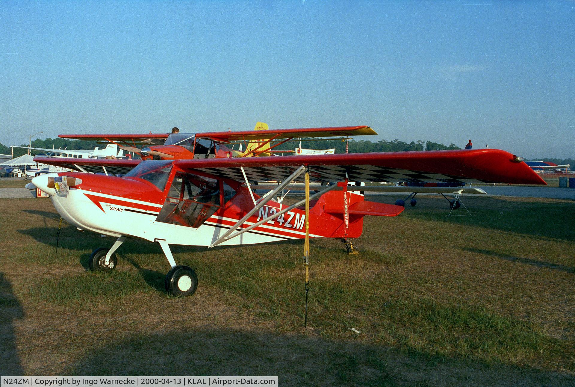 N24ZM, Skystar Kitfox Series 5 C/N S9507-140, Kitfox (Melnik) Series 5 Safari at 2000 Sun 'n Fun, Lakeland FL