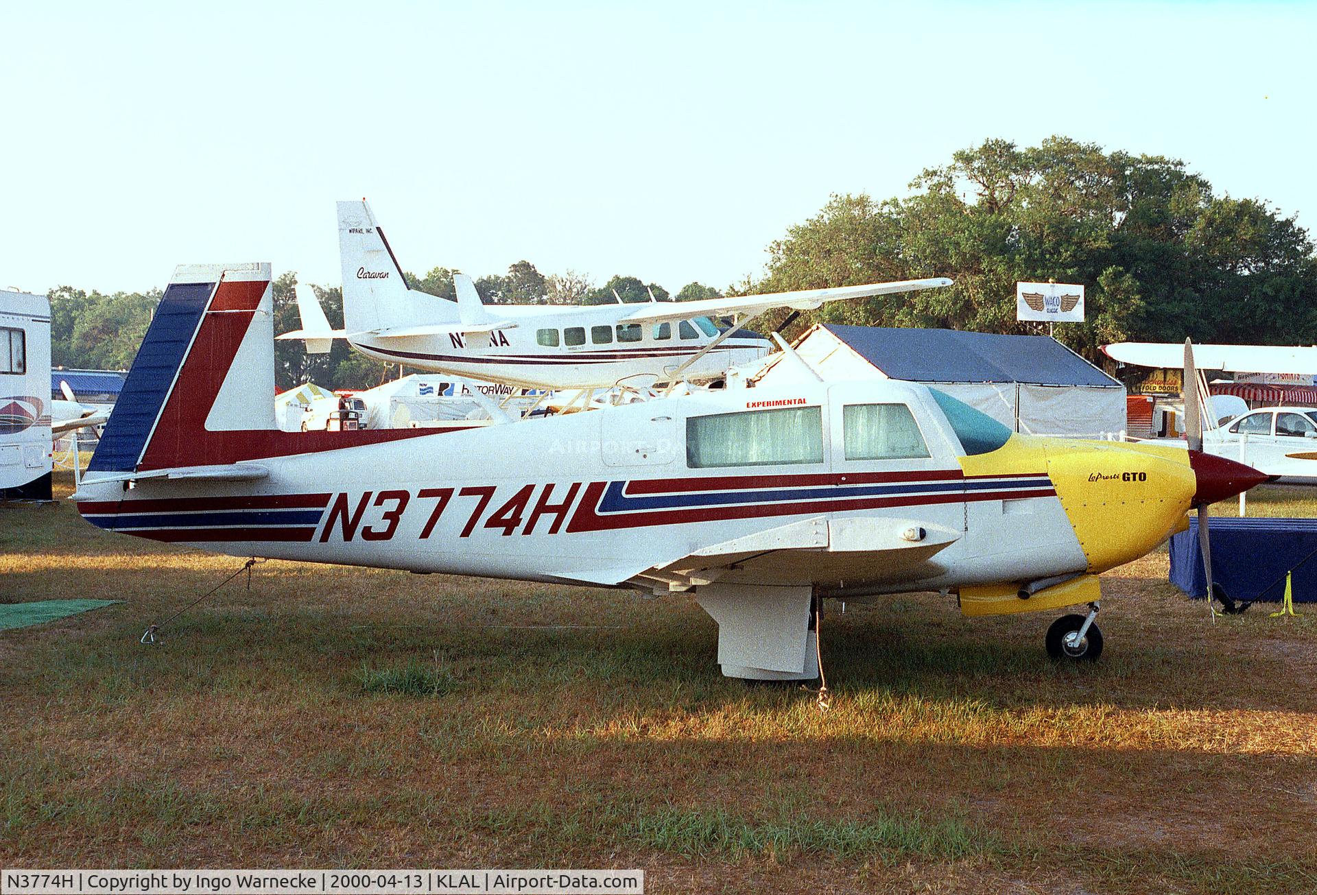 N3774H, 1979 Mooney M20J 201 C/N 24-0938, Mooney M20J at 2000 Sun 'n Fun, Lakeland FL