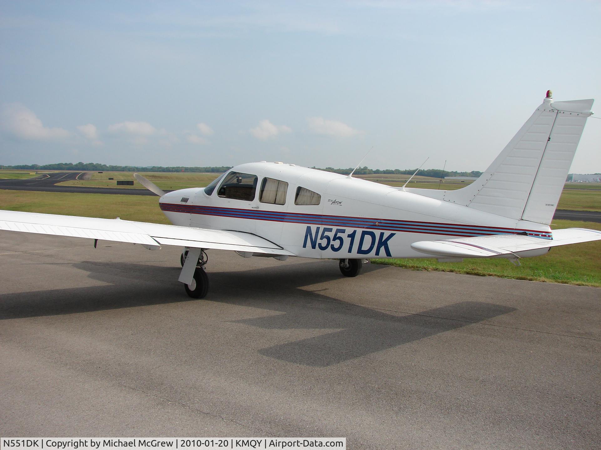 N551DK, 1978 Piper PA-28R-201T Cherokee Arrow III C/N 28R-7803279, Static
