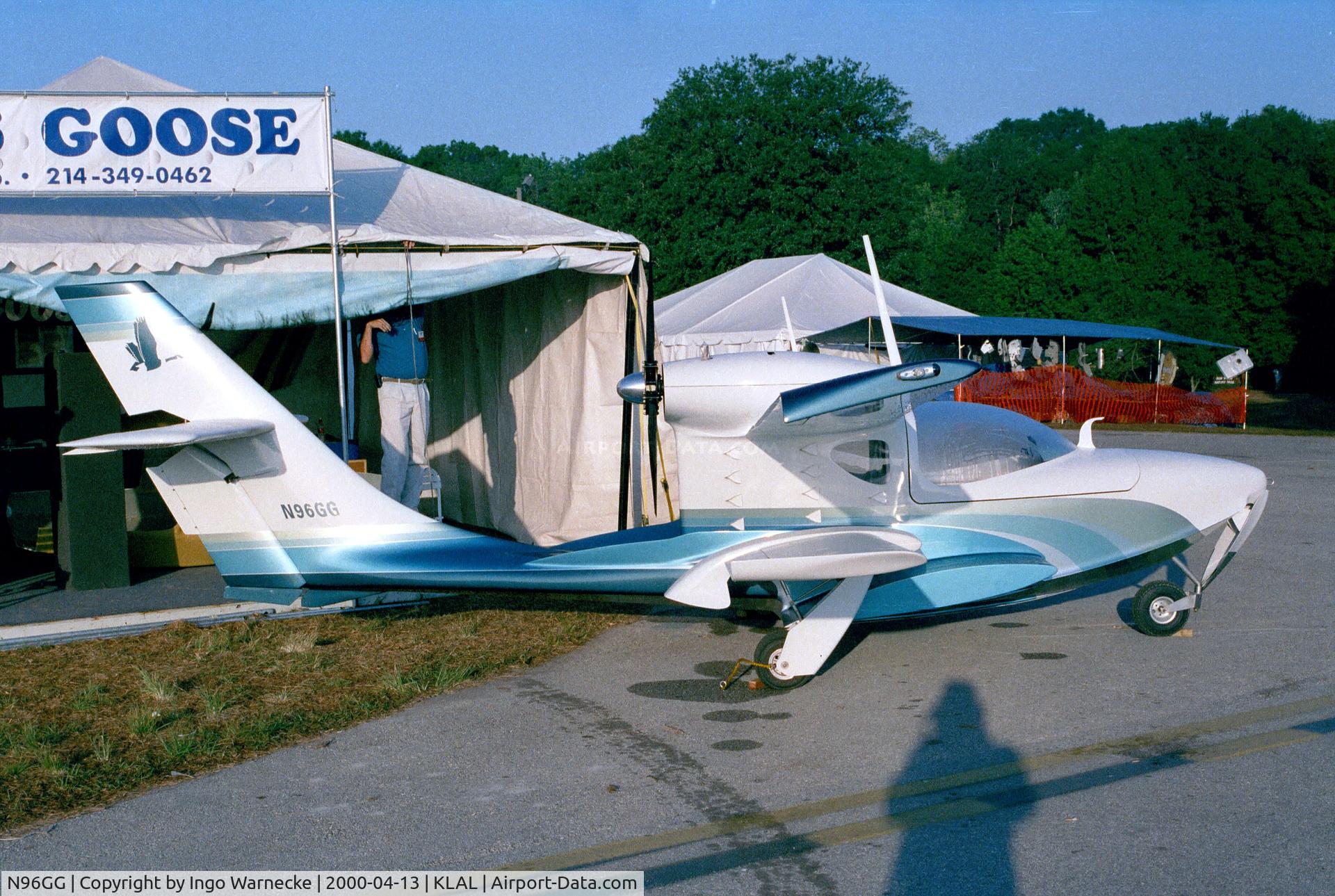 N96GG, Quikkit GLASS GOOSE C/N 0002, Glass Goose (Scott) at 2000 Sun 'n Fun, Lakeland FL