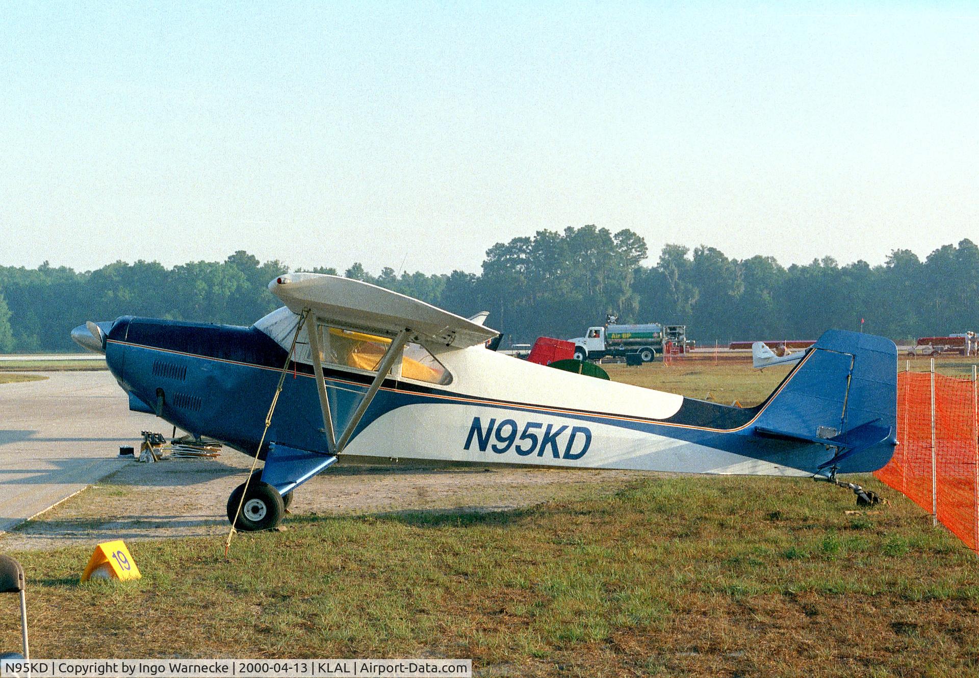 N95KD, 1992 Davidson Karl A F-232 C/N 91F232-01, Sportsman (Davidson) F-232 at 2000 Sun 'n Fun, Lakeland FL