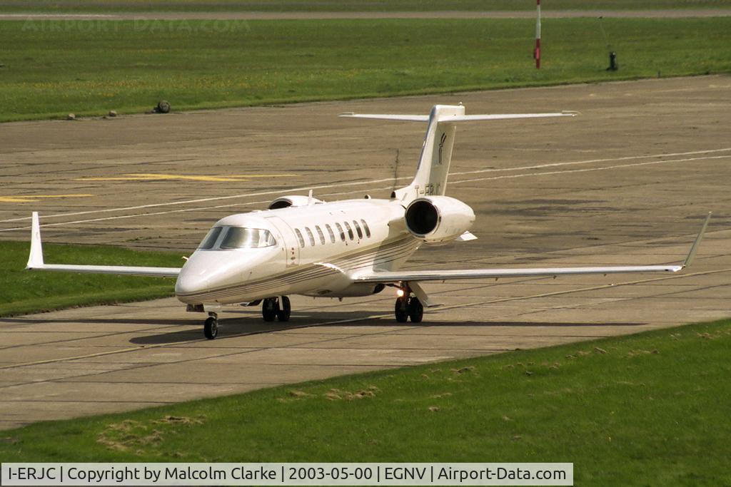 I-ERJC, 2000 Learjet 45 C/N 093, Learjet 45 at Durham Tees Valley Airport in 2003.