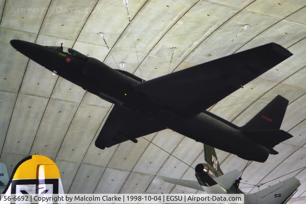 56-6692, Lockheed U-2CT C/N 359, Lockheed U-2CT at The Imperial War Museum, Duxford, in 1998