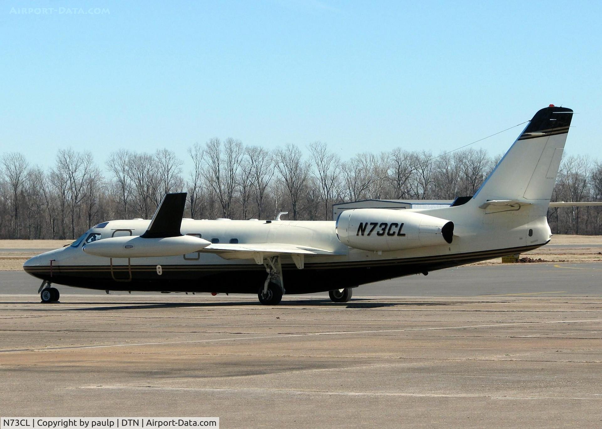 N73CL, Israel Aircraft Industries 1124A C/N 365, At Downtown Shreveport.