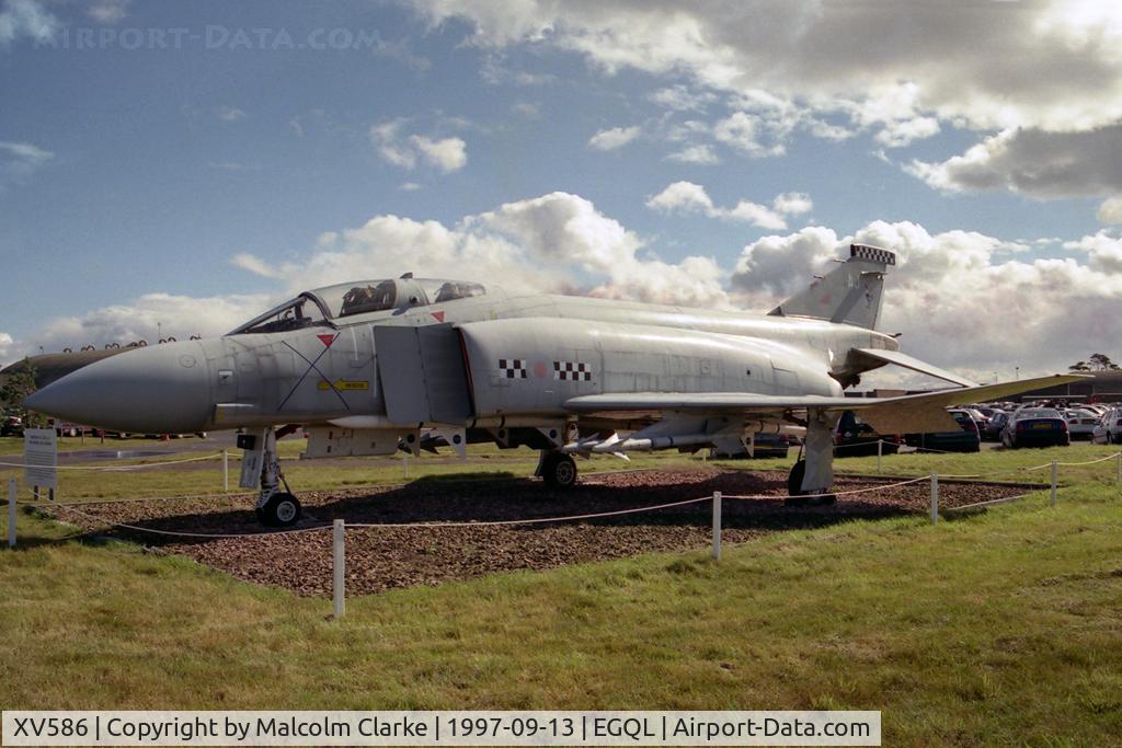 XV586, 1969 McDonnell Douglas Phantom FG1 C/N 3317/9340, McDonnell Douglas Phantom FG1 at RAF Leuchars' Battle of Britain Air Show in 1997.